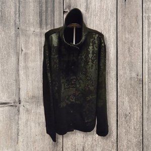 Zenergy black long-neck jacket sz 3 VGUC